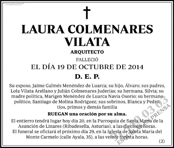 Laura Colmenares Vilata